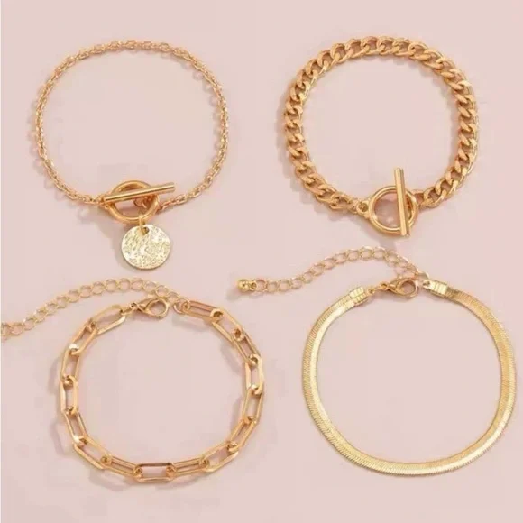 Not for sale ! New four piece bracelet set - Picture 4 of 5